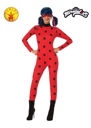 Ladies Miraculous Ladybug Costume cl820485