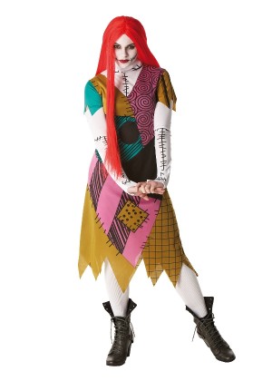 Ladies Sassy The Nightmare Before Christmas Sally Costume  cl880150