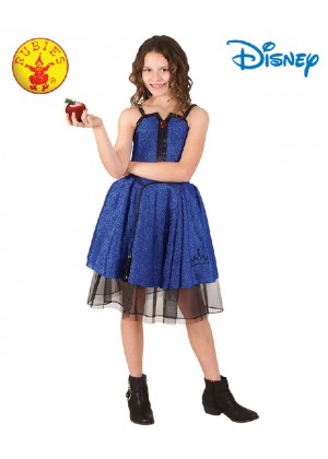 Child Deluxe EVIE DESCENDANTS Isle Disney Costume Girls Fancy Dress Book Week Outfit