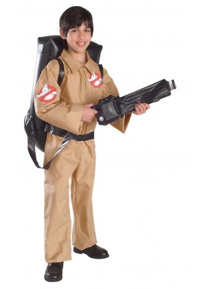 Kids Ghostbusters Ghost Busters Jumpsuit 80s 1980s Child Costume Boys Girls Uniform