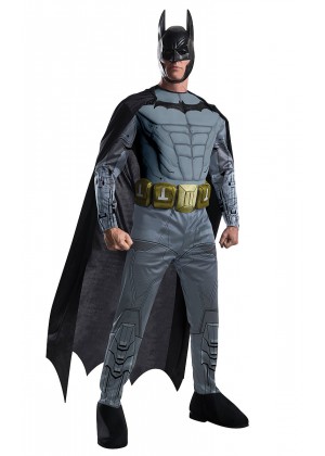 Deluxe Adult Licensed Batman Muscle Chest Dark Knight Rises Costume Outfit