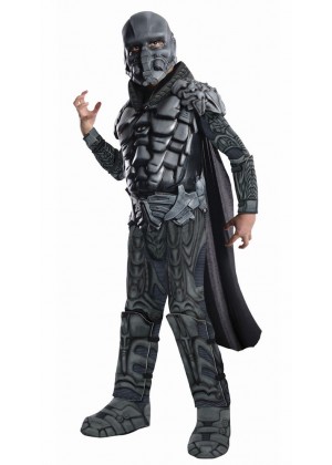 Superman Man of Steel Deluxe Muscle General Zod Child Boys Fancy Dress Up Costume