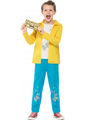 Roald Dahl Charlie Bucket Boys World Book Week Fancy Dress Kids Costume