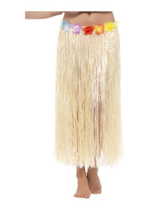 Ladies Hawaiian Hula Flower Skirt cs44590