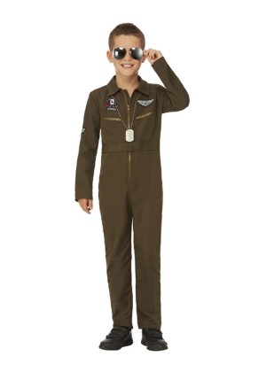 Boys Top Gun Maverick Aviator Costume cs52555