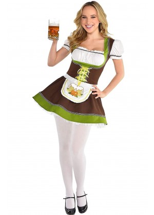 Women Oktoberfest Beer Maid Heidi Costume de8404599