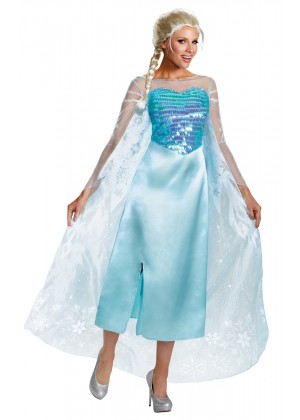 Adult Frozen Queen Elsa Costume de85895