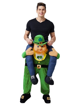 Leprechaun St Patricks Day Carry Me Ride On Piggyback Costume
