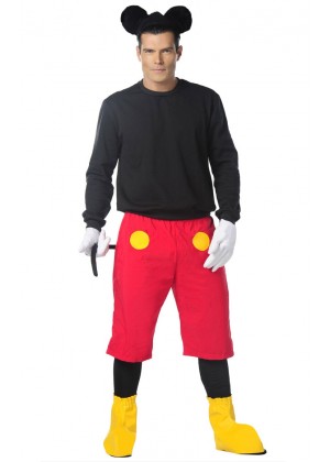 Mens Mickey Mouse Halloween Costume lh205