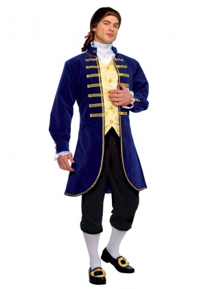 George Washington Colonial Men Costume lh206