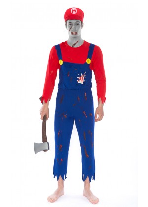 Mario Zombie Costumes LH-210R_1