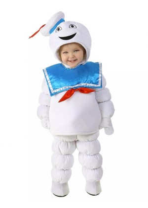 Toddler Kids Ghostbusters Puft Marshmallow costume