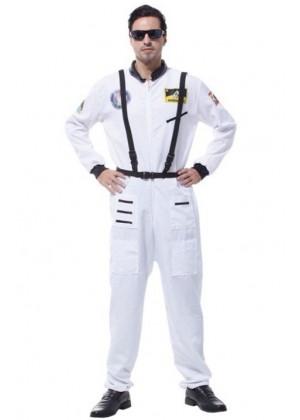Adult Spaceman White Costume lp1066white