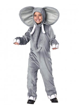 Kids Elephant Animal Halloween Cosplay Costume