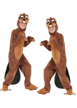 Kids Otter Animal Halloween Cosplay Costume