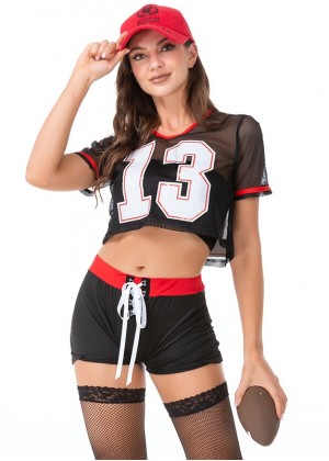 Womans Sexy Cheerleader World Football Costume lp1096