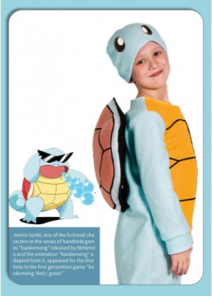 Kids Pokemon Squirtle Nintendo Costume lp1133