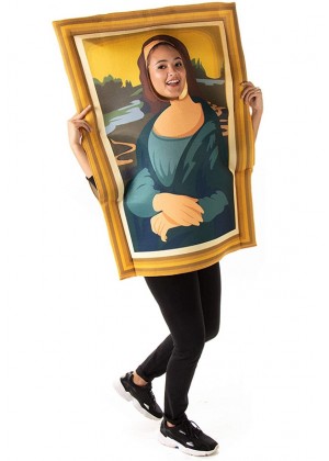 Mona Lisa Cosplay Funny Costume lp1167