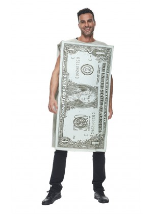 Adult Dollar Bill Money Costume