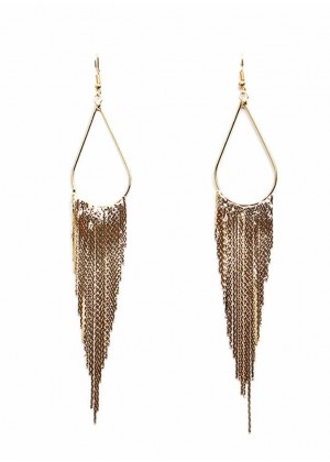 Vintage Bohemian tassels earrings 