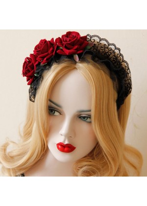Ladies Dracula Gothic Queen Headband