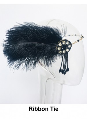 Ladies 1920s Vintage Bridal Headband lx0257