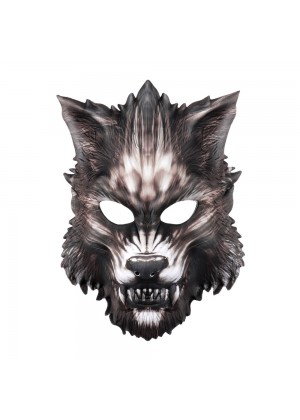 Animal Dark Wolf Masquerade Mask