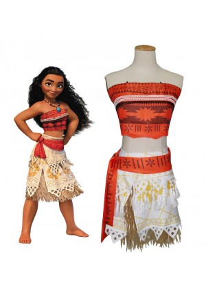 Adult Moana Polynesia Princess Dress Girls BookWeek Hawaiian Costume Book Week