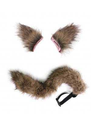 Kamisama Fox Wolf Tails and Ears Costume Accessory