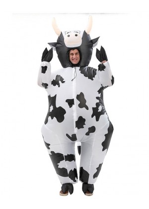 Adult Funny Cow inflatable costume