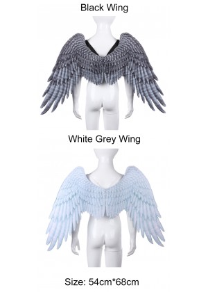 Black or White Angel Fairy Wings  54cm*68cm tt2061