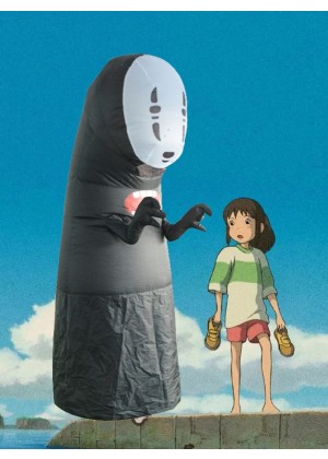 Spirited Away Kaonashi No Face Inflatable Costume tt2079