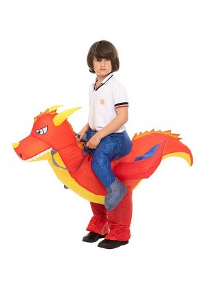 Kids redT-Rex Ride on Inflatable Costume  tt2092