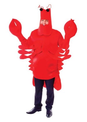 Unisex Lobster Crab Funny Fancy Dress Costume Monster Sea Animal Mens Stag Night