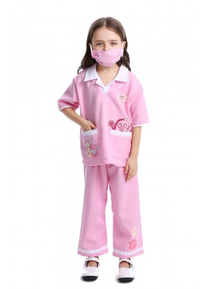 Child Nurse Doctor Girls Hospital Vet Book Week Kids Costume