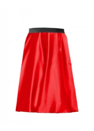 Ladies Red Satin Pencil skirt tt3084_9old.jpg