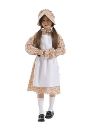 Book Week Girl Olden Days Victorian Maid Costume tt3193