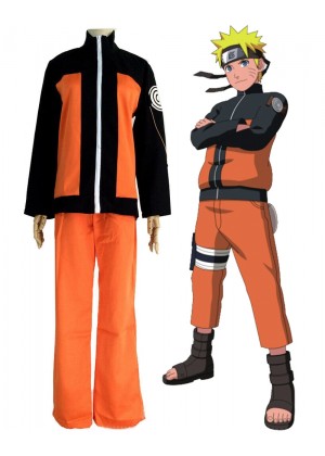 Adult Naruto Uzumaki Anime Costume tt3229