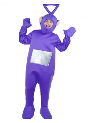 Adult Unisex Tinky Winky Teletubbies Costume 