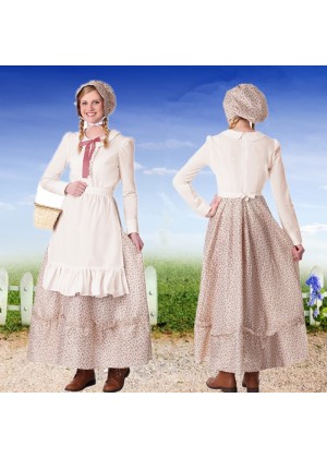 Ladies Victorian Maid Nanny Grandma Wolf Costume  tt3296