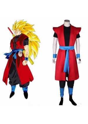 Adult Dragon Ball Son Goku Cosplay Costume