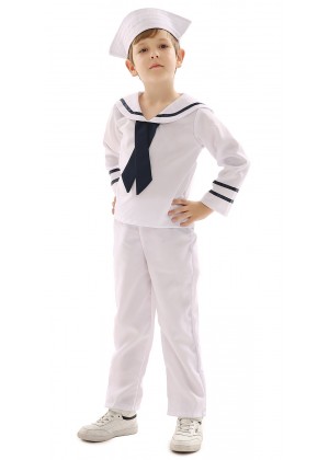 Navy Sailor Sea Marine Kid Costume
