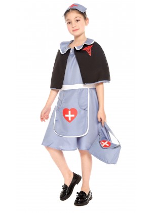 Kids Nightingale Nurse Costume vb4010
