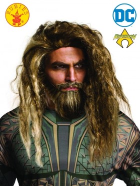 Adult Aquaman Wig and Beard Set