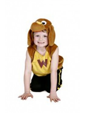Boys Kids Costume Dress Up The Wiggles Wags Plush Tabard Dog Child Book Week