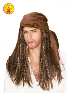 Halloween Caribbean Pirate Wig