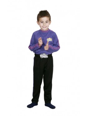 Purple The Wiggles Boys Premium Child Kids Book Week Party Dress Up Costume