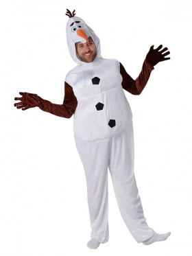Adult Mens Olaf Snowman Costume