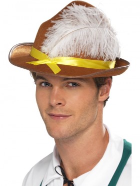 Brown Bavarian Hat