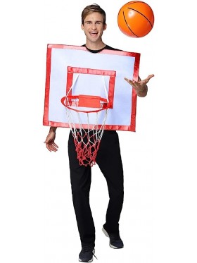 Mens Basketball Backboard Costume